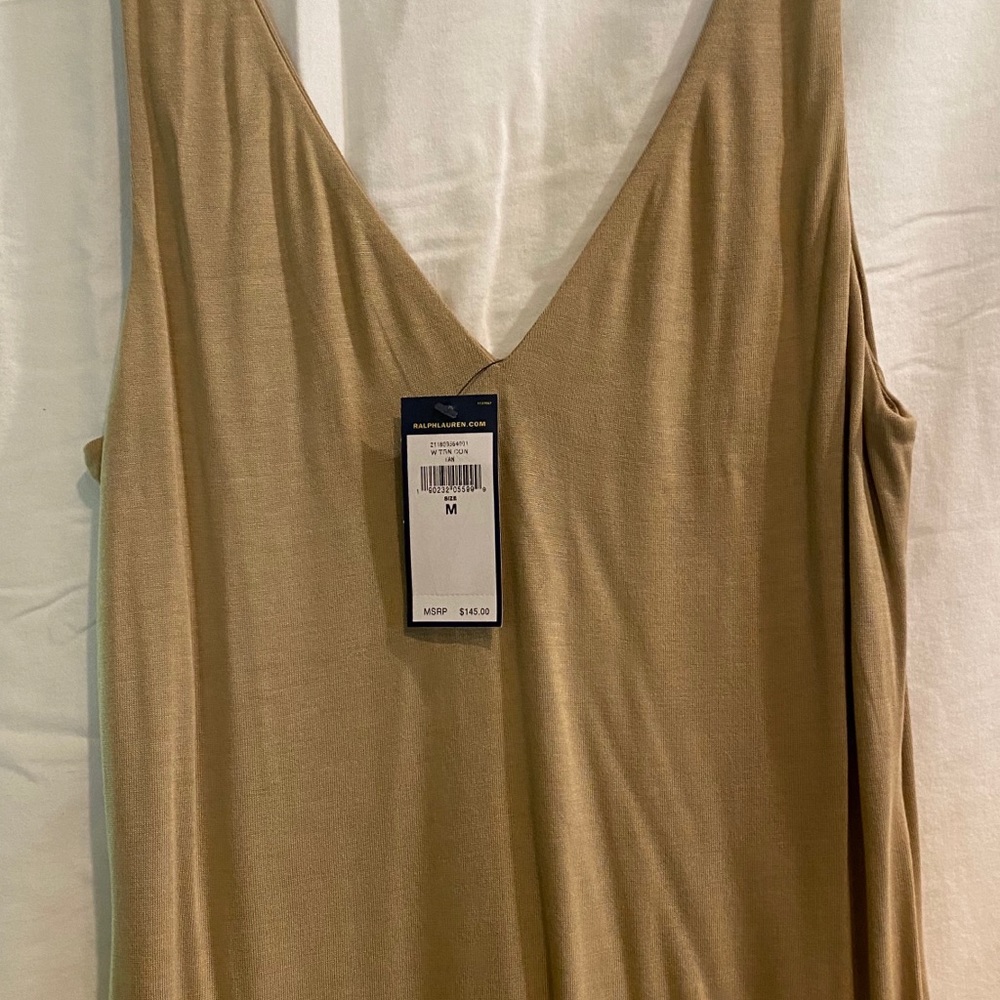 V front and back dress